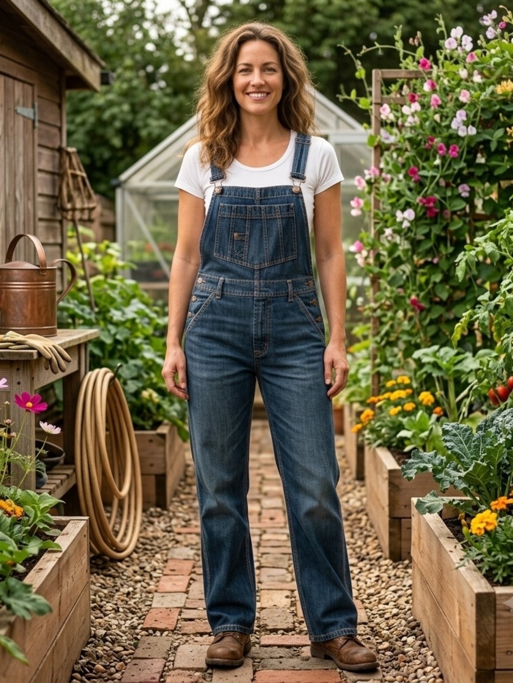 Stephen Hardy Squeeze Vintage Denim Overalls Size L